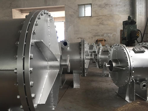 臥式殼管式化工螺旋冷凝器 臥式殼管式化工螺旋冷凝器
